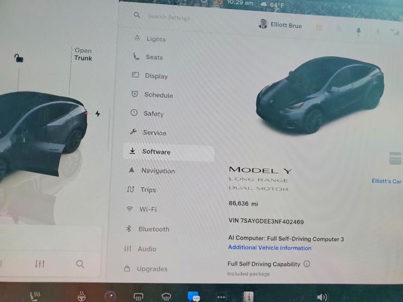 Продажа на аукционе авто 2022 Tesla Model Y, vin: 7SAYGDEE3NF402469, номер лота: 51087966