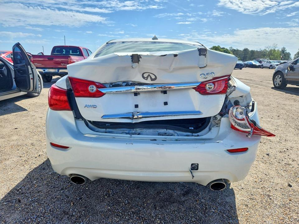 2014 Infiniti Q50 მანქანა იყიდება აუქციონზე, vin: JN1BV7AR5EM699189, აუქციონის ნომერი: 47506116