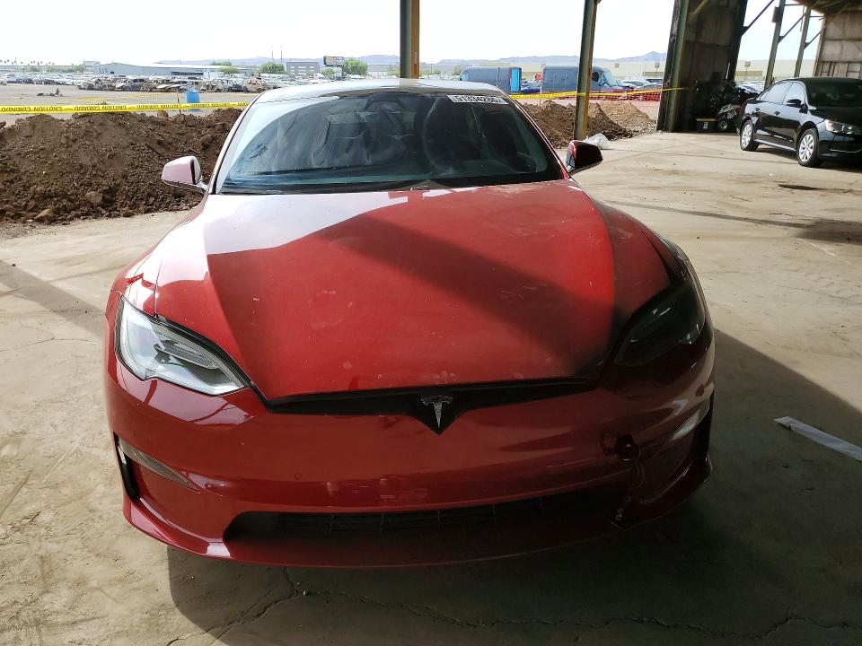 51334286 :رقم المزاد ، 5YJSA1E5XNF464616 vin ، 2022 Tesla Model S مزاد بيع