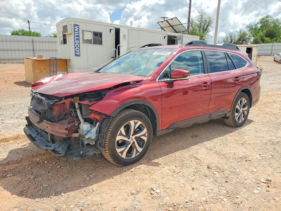 49080606 :رقم المزاد ، 4S4BTGND8M3177318 vin ، 2021 Subaru Outback مزاد بيع