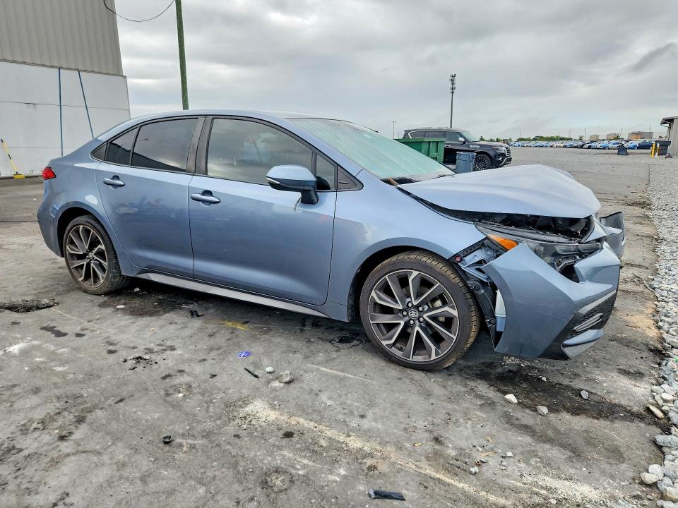 51483536 :رقم المزاد ، JTDS4MCE0NJ093177 vin ، 2022 Toyota Corolla مزاد بيع