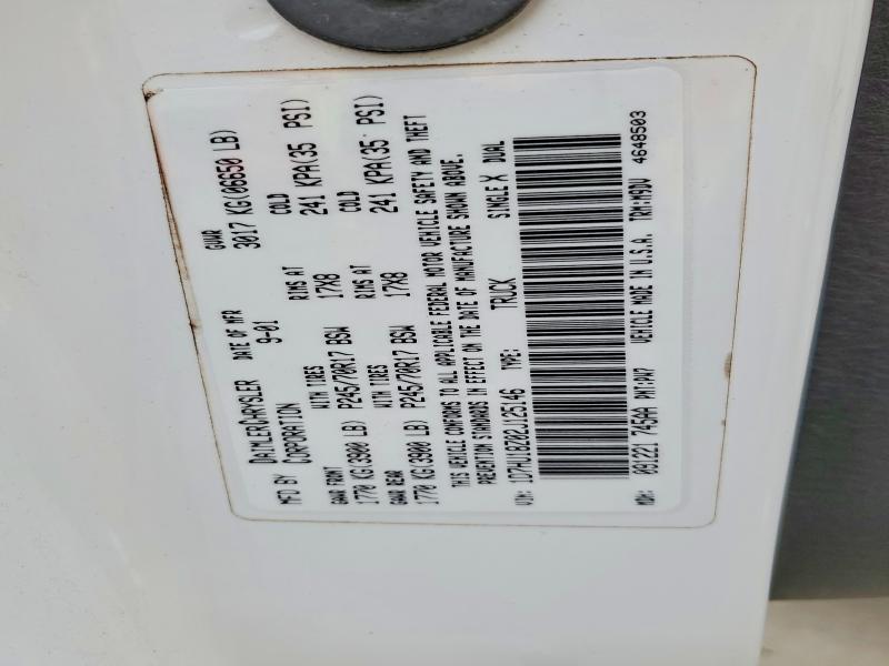 49318736 :رقم المزاد ، 1D7HU18Z02J125146 vin ، 2002 Dodge Ram مزاد بيع