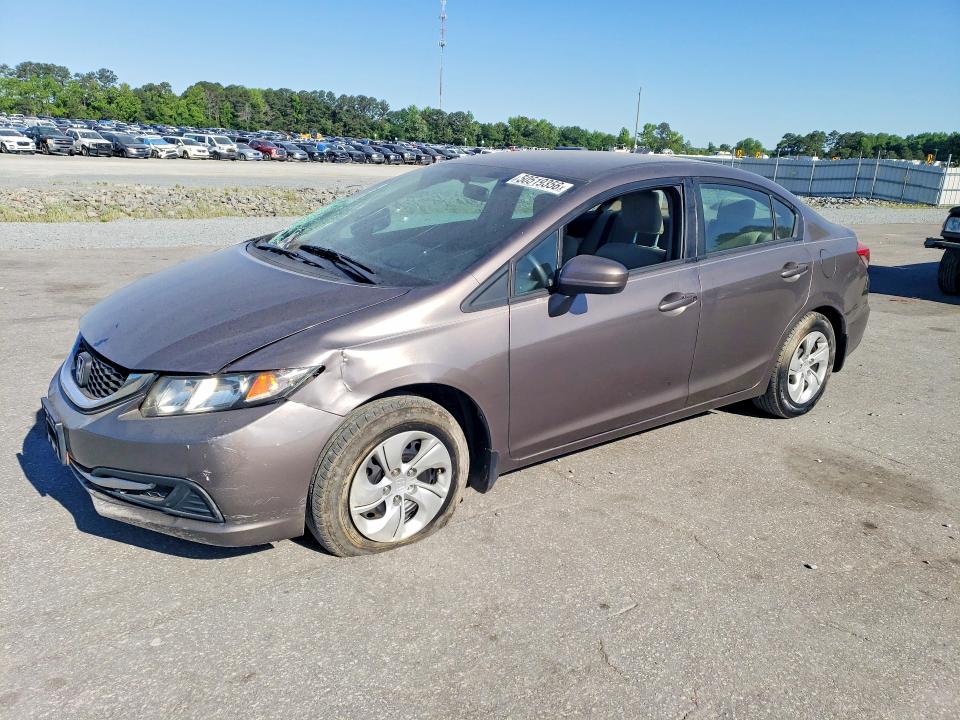 2014 Honda Civic მანქანა იყიდება აუქციონზე, vin: 19XFB2F52EE256416, აუქციონის ნომერი: 50519356
