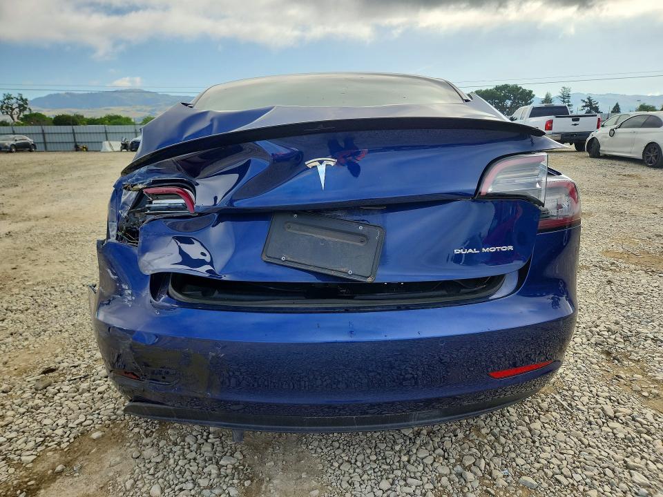 2022 Tesla Model 3 მანქანა იყიდება აუქციონზე, vin: 5YJ3E1EB5NF144232, აუქციონის ნომერი: 50525666