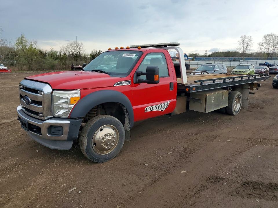 50052506 :رقم المزاد ، 1FDUF5GY0EEA61296 vin ، 2014 Ford F550 مزاد بيع