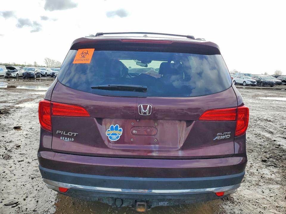 Продажа на аукционе авто 2017 Honda Pilot, vin: 5FNYF6H09HB009771, номер лота: 49675726