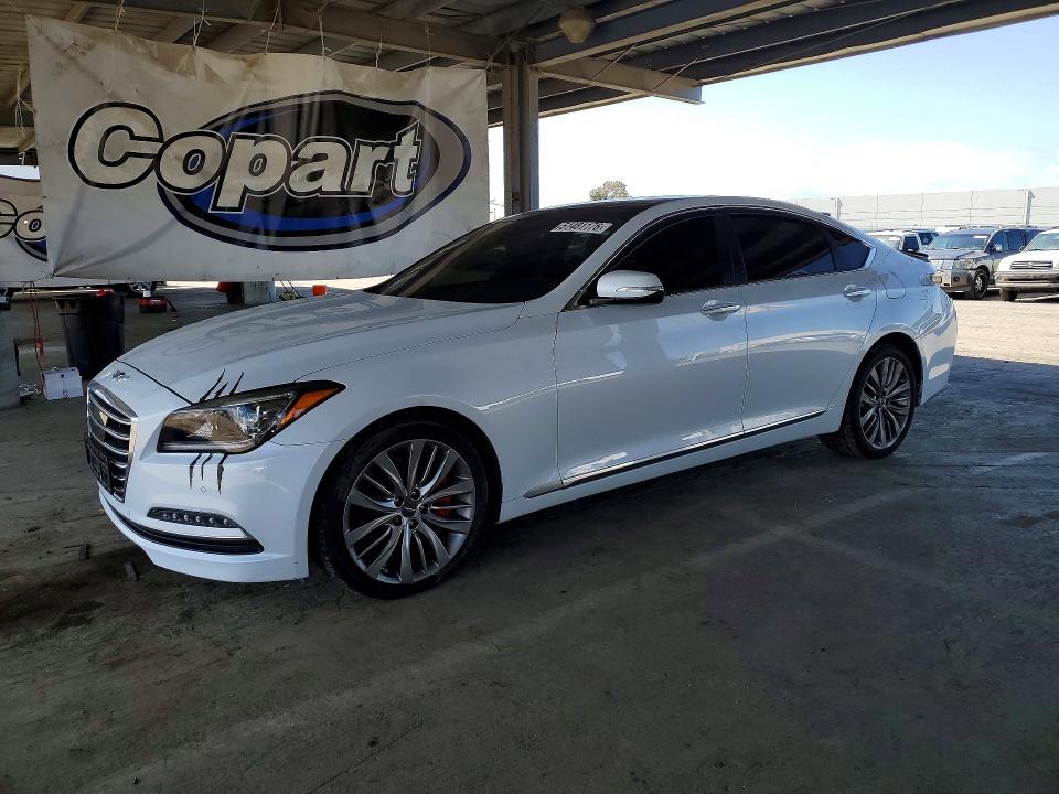 2017 Genesis G80 მანქანა იყიდება აუქციონზე, vin: KMHGN4JF7HU204711, აუქციონის ნომერი: 51481176