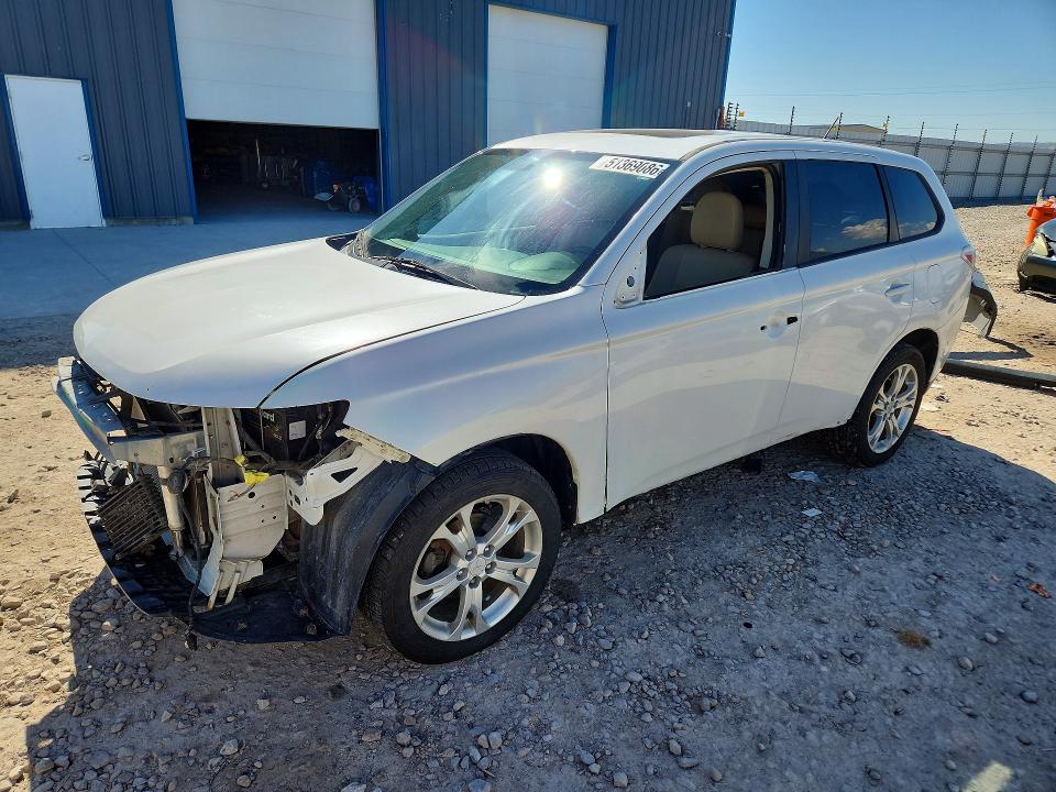 2014 Mitsubishi Outlander მანქანა იყიდება აუქციონზე, vin: JA4AZ3A30EZ008617, აუქციონის ნომერი: 51369086