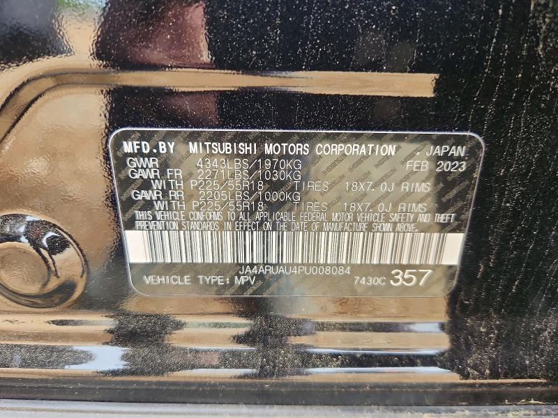 Aukcja sprzedaży 2023 Mitsubishi Outlander Sport, vin: JA4ARUAU4PU008084, numer aukcji: 52022396
