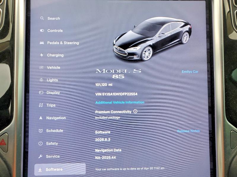 Aukcja sprzedaży 2013 Tesla Model S, vin: 5YJSA1DN1DFP22554, numer aukcji: 49651556