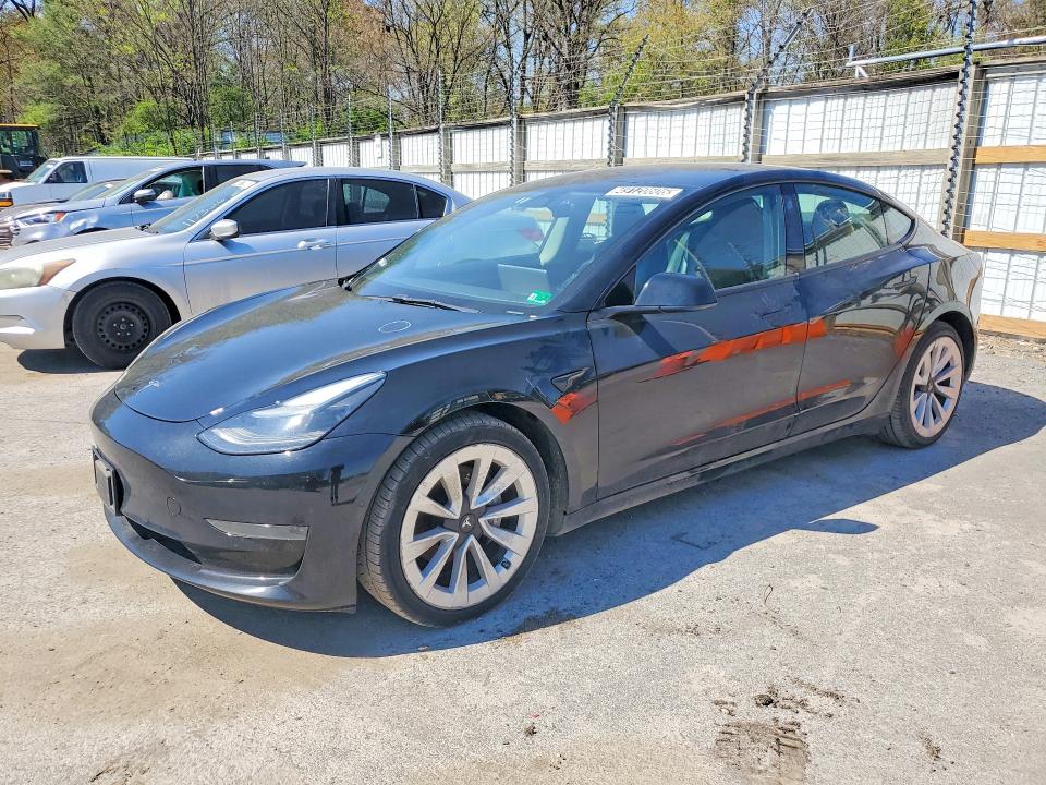 Auction sale of the 2022 Tesla Model 3, vin: 5YJ3E1EA1NF186775, lot number: 49120606