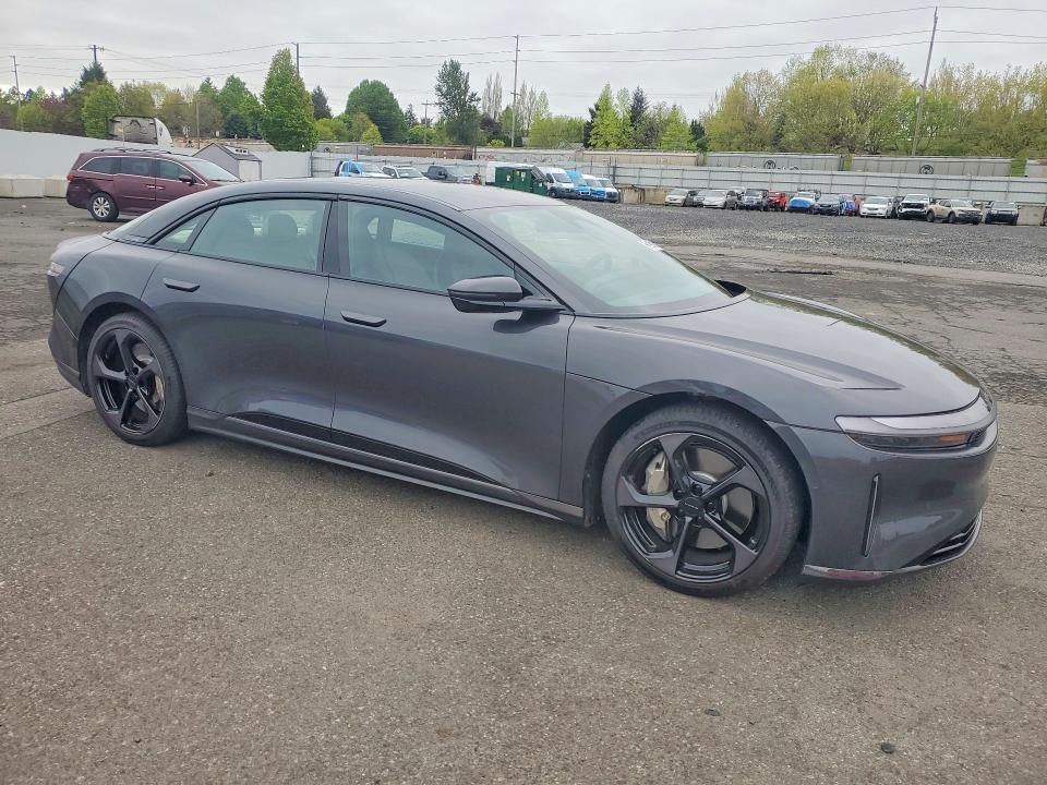 2024 Lucid Motors Air მანქანა იყიდება აუქციონზე, vin: 50EA1PGA9RA006438, აუქციონის ნომერი: 51099116