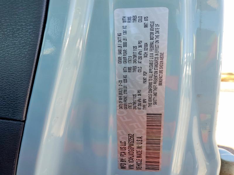 Продажа на аукционе авто 2023 Jeep Wrangler, vin: 1C4HJXDG6PW622562, номер лота: 47842686