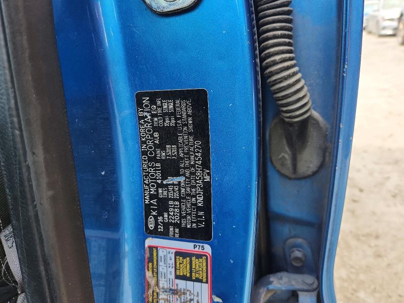 Продаж на аукціоні авто 2017 Kia Soul, vin: KNDJP3A58H7454270, номер лоту: 50806576