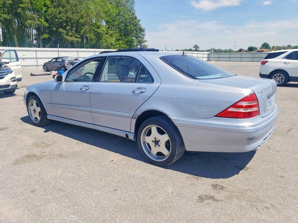 2001 Mercedes-benz S მანქანა იყიდება აუქციონზე, vin: WDBNG73J51A202955, აუქციონის ნომერი: 49782476