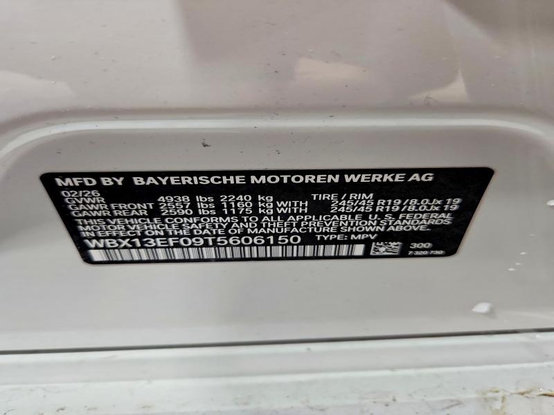 Продажа на аукционе авто 2026 Bmw X1, vin: WBX13EF09T5606150, номер лота: 50948616