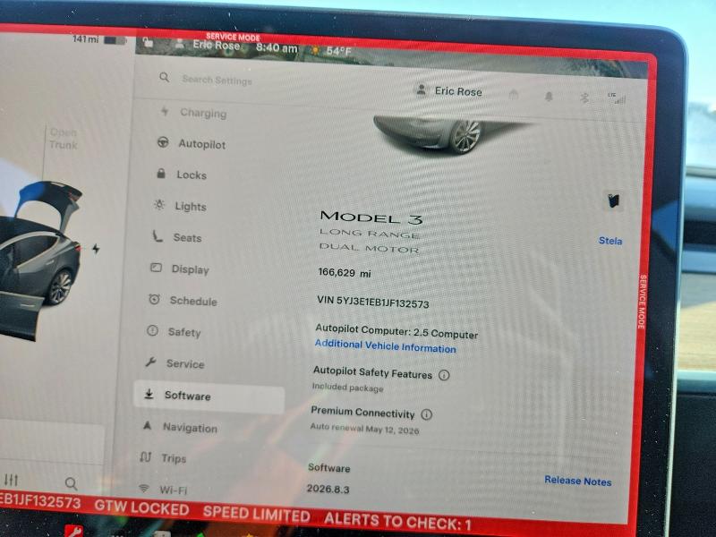 Aukcja sprzedaży 2018 Tesla Model 3, vin: 5YJ3E1EB1JF132573, numer aukcji: 50962196