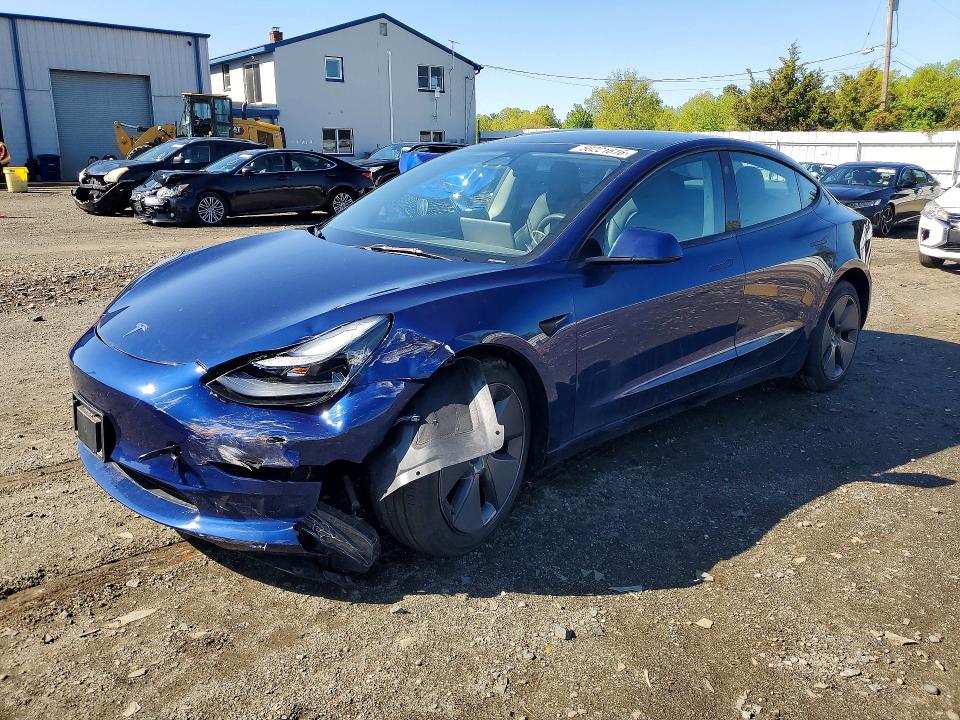 2023 Tesla Model 3 მანქანა იყიდება აუქციონზე, vin: 5YJ3E1EA8PF687665, აუქციონის ნომერი: 50221616