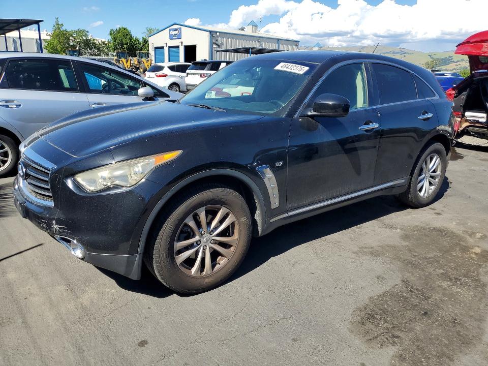 Aukcja sprzedaży 2015 Infiniti Qx70, vin: JN8CS1MU4FM381674, numer aukcji: 48432376