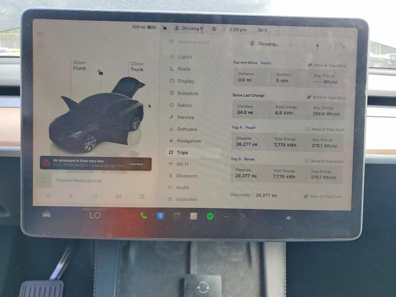 Aukcja sprzedaży 2023 Tesla Model Y, vin: 7SAYGDEE8PA171276, numer aukcji: 50421356
