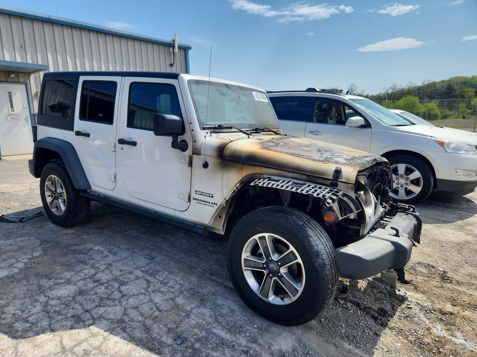 49274786 :رقم المزاد ، 1C4BJWDG7EL133196 vin ، 2014 Jeep Wrangler Unlimited مزاد بيع