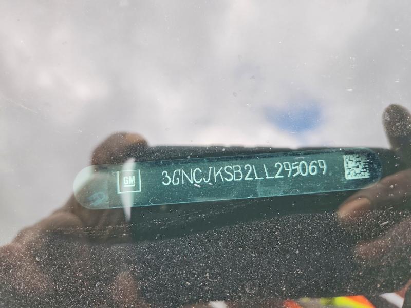 48695406 :رقم المزاد ، 3GNCJKSB2LL295069 vin ، 2020 Chevrolet Trax مزاد بيع