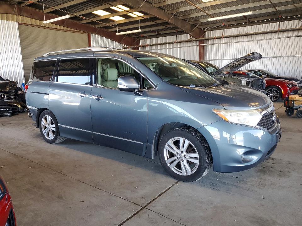 51447606 :رقم المزاد ، JN8AE2KP7D9062786 vin ، 2013 Nissan Quest مزاد بيع