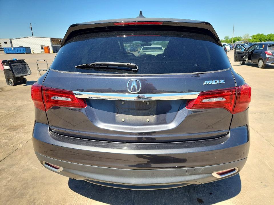 2016 Acura Mdx მანქანა იყიდება აუქციონზე, vin: 5FRYD3H25GB017725, აუქციონის ნომერი: 48692336