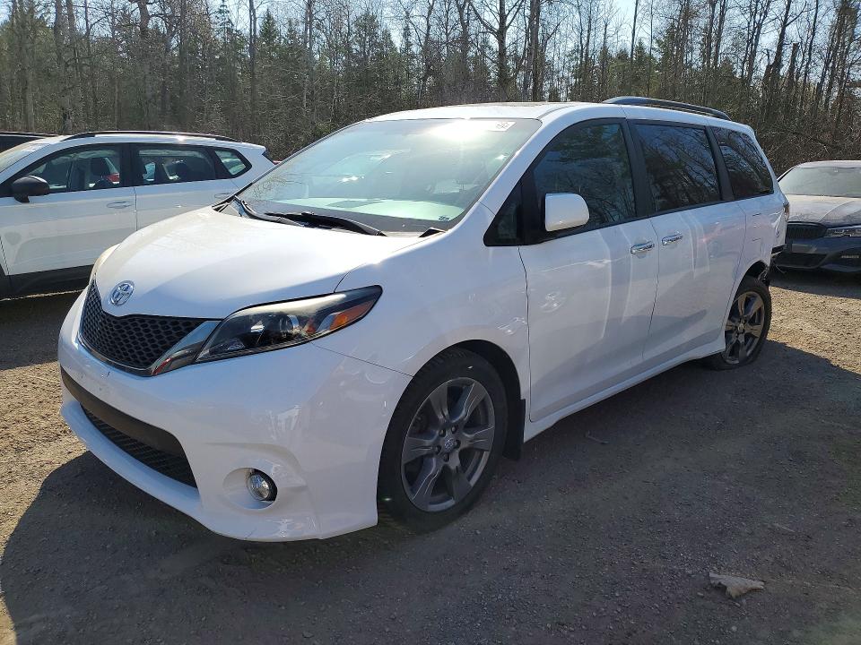 Продажа на аукционе авто 2017 Toyota Sienna, vin: 5TDXZ3DC7HS860920, номер лота: 50401656