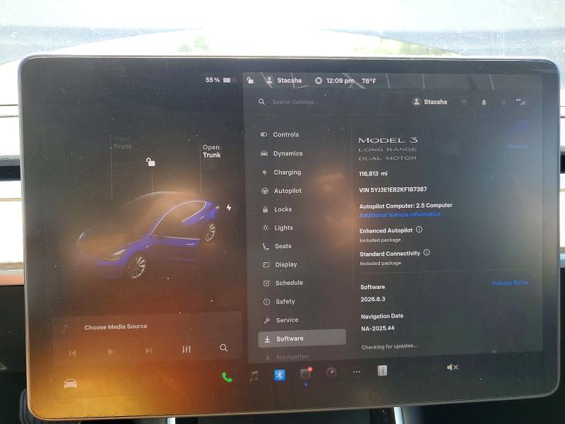Aukcja sprzedaży 2019 Tesla Model 3, vin: 5YJ3E1EB2KF187387, numer aukcji: 50576636