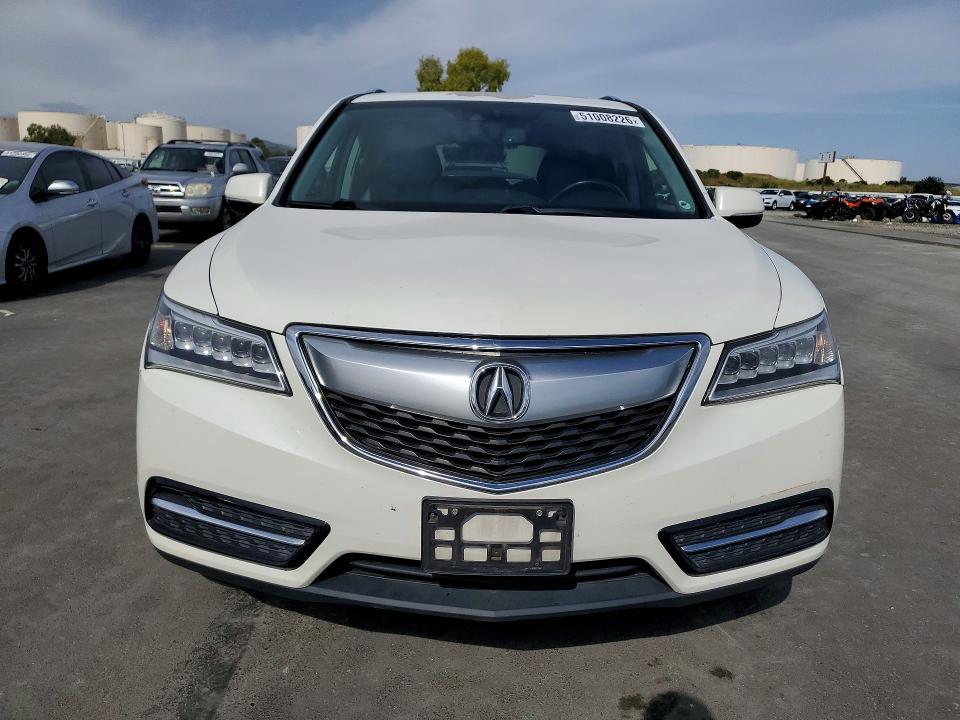 2014 Acura Mdx მანქანა იყიდება აუქციონზე, vin: 5FRYD3H43EB011923, აუქციონის ნომერი: 51008226