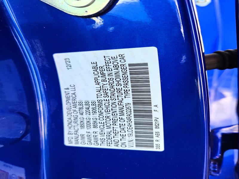 Aukcja sprzedaży 2024 Acura Integra, vin: 19UDE4H34RA022679, numer aukcji: 50646676