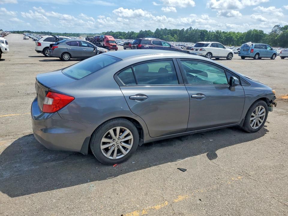 50763016 :رقم المزاد ، 19XFB2F88CE100159 vin ، 2012 Honda Civic مزاد بيع
