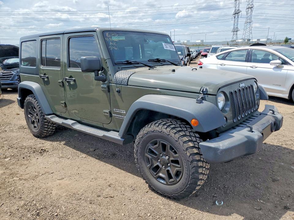 Aukcja sprzedaży 2016 Jeep Wrangler Unlimited, vin: 1C4BJWDG1GL130068, numer aukcji: 50776606