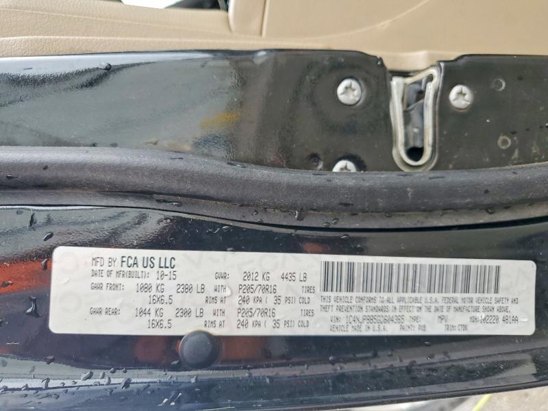 Aukcja sprzedaży 2016 Jeep Patriot, vin: 1C4NJPBB5GD604365, numer aukcji: 52029116