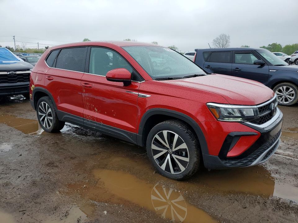 51348626 :رقم المزاد ، 3VVSX7B27RM009902 vin ، 2024 Volkswagen Taos مزاد بيع