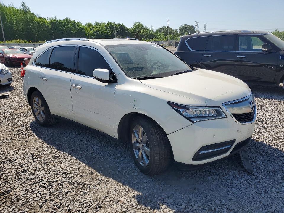 Продажа на аукционе авто 2016 Acura Mdx, vin: 5FRYD3H95GB011162, номер лота: 50346646