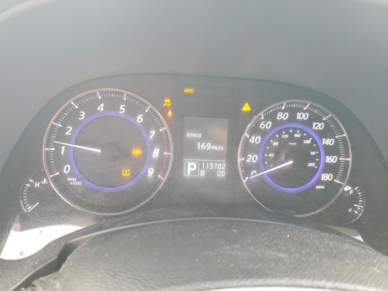 49320956 :رقم المزاد ، JN8CS1MW4DM171557 vin ، 2013 Infiniti Fx37 مزاد بيع