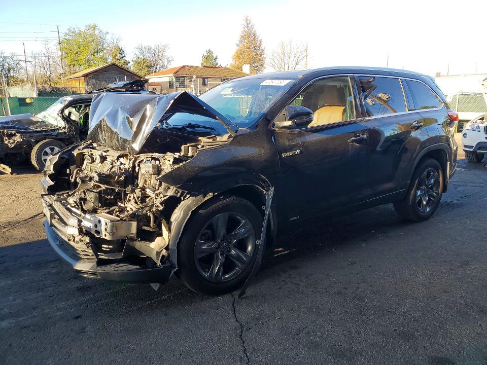 2018 Toyota Highlander Hybrid მანქანა იყიდება აუქციონზე, vin: 5TDDGRFH0JS039832, აუქციონის ნომერი: 49647096