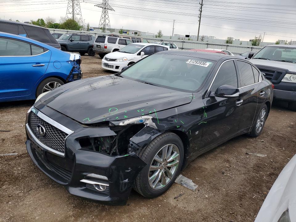 Aukcja sprzedaży 2014 Infiniti Q50, vin: JN1BV7AR6EM696480, numer aukcji: 51293936