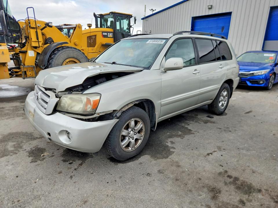 51869326 :رقم المزاد ، JTEDP21A340027050 vin ، 2004 Toyota Highlander مزاد بيع