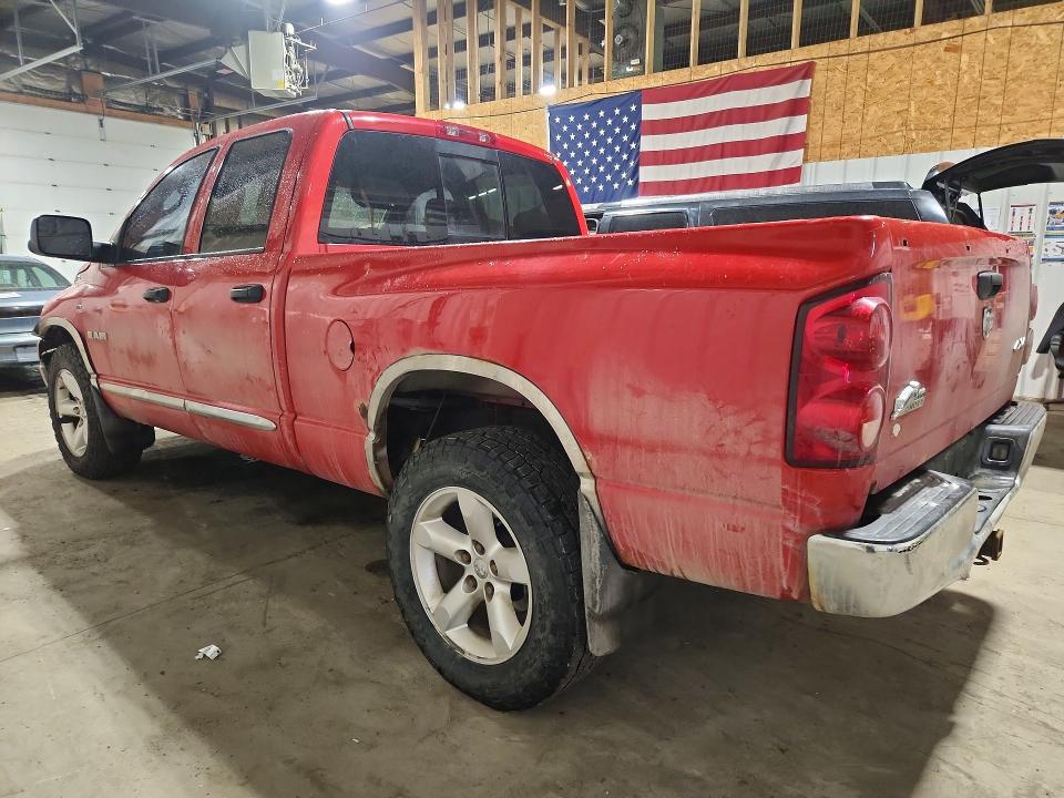 2008 Dodge Ram 1500 მანქანა იყიდება აუქციონზე, vin: 1D7HU18258S622327, აუქციონის ნომერი: 46560036