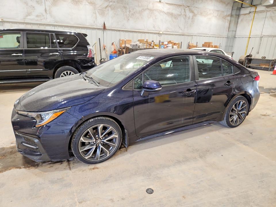 2021 Toyota Corolla მანქანა იყიდება აუქციონზე, vin: 5YFP4MCE0MP080784, აუქციონის ნომერი: 51173366