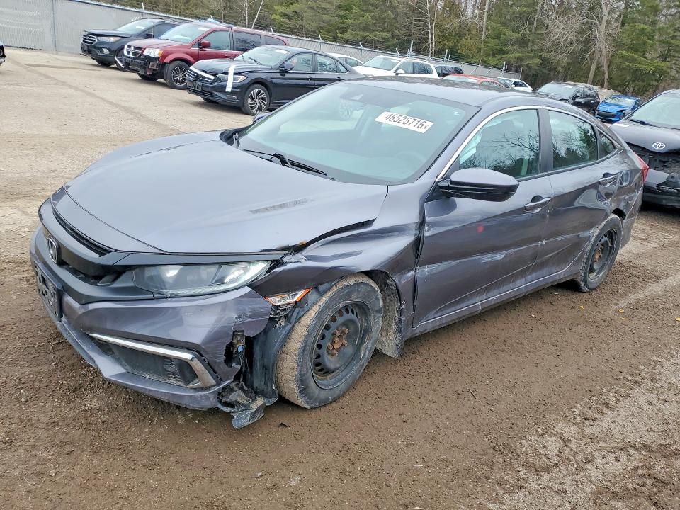 Продаж на аукціоні авто 2019 Honda Civic, vin: 2HGFC2F55KH039280, номер лоту: 46525716