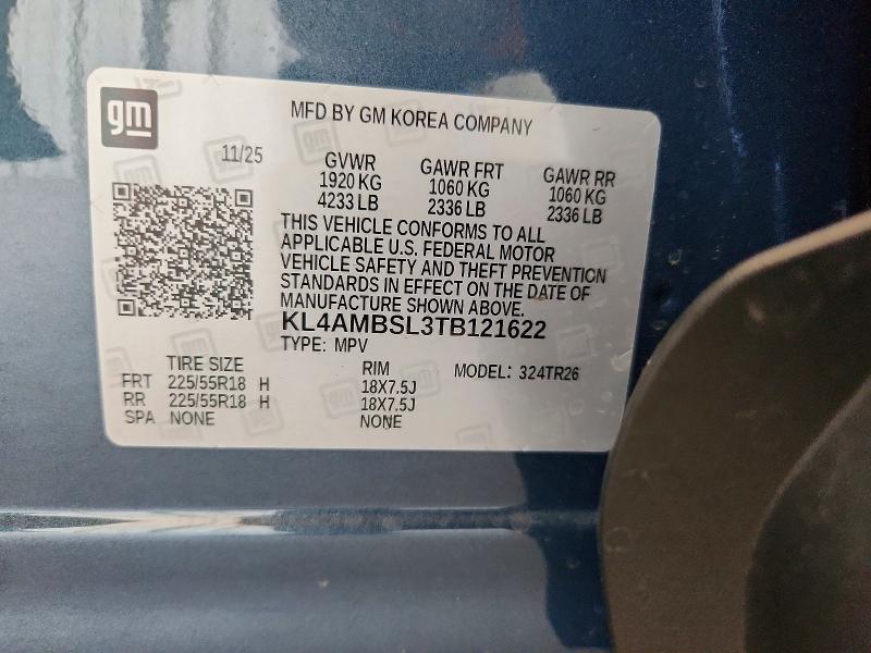 Продажа на аукционе авто 2026 Buick Encore Gx, vin: KL4AMBSL3TB121622, номер лота: 49497376
