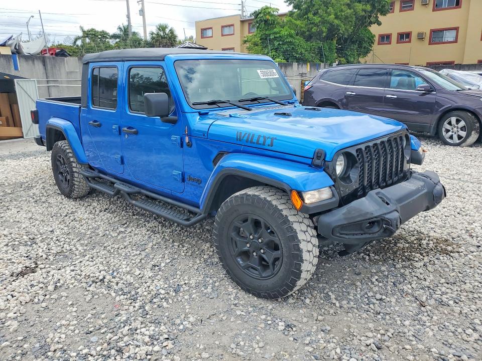 Продаж на аукціоні авто 2021 Jeep Gladiator, vin: 1C6HJTAG8ML544285, номер лоту: 50065806