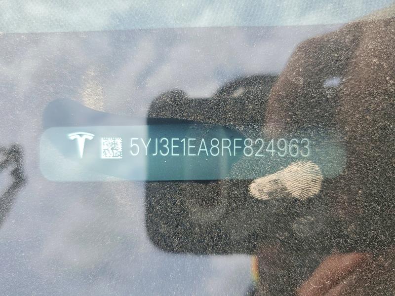 Продаж на аукціоні авто 2024 Tesla Model 3, vin: 5YJ3E1EA8RF824963, номер лоту: 50646106