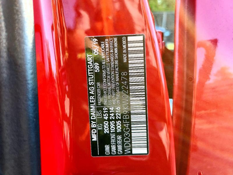 Продажа на аукционе авто 2019 Mercedes-benz A, vin: WDD3G4FB9KW022478, номер лота: 50045886