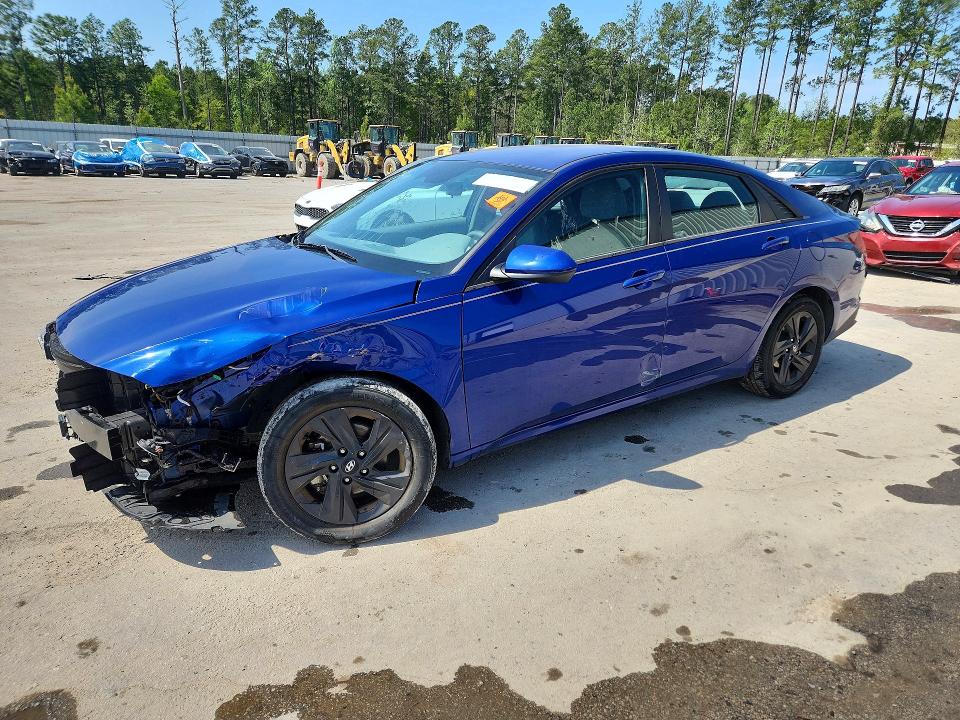 Продаж на аукціоні авто 2021 Hyundai Elantra, vin: 5NPLS4AG9MH029824, номер лоту: 48130006