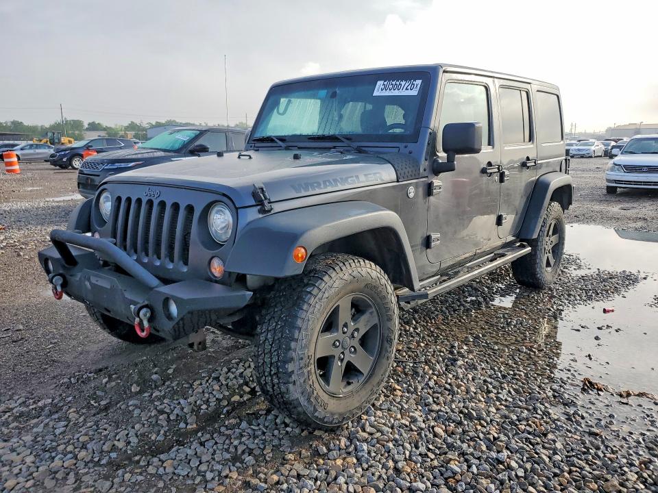 2017 Jeep Wrangler Unlimited მანქანა იყიდება აუქციონზე, vin: 1C4BJWDG2HL678839, აუქციონის ნომერი: 50566726